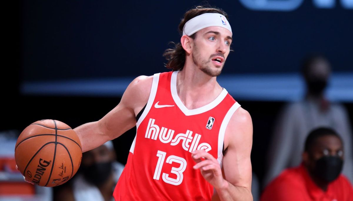 David Stockton played 14 games with the Memphis Grizzlies' G-League affiliate in the 2021-22 season.